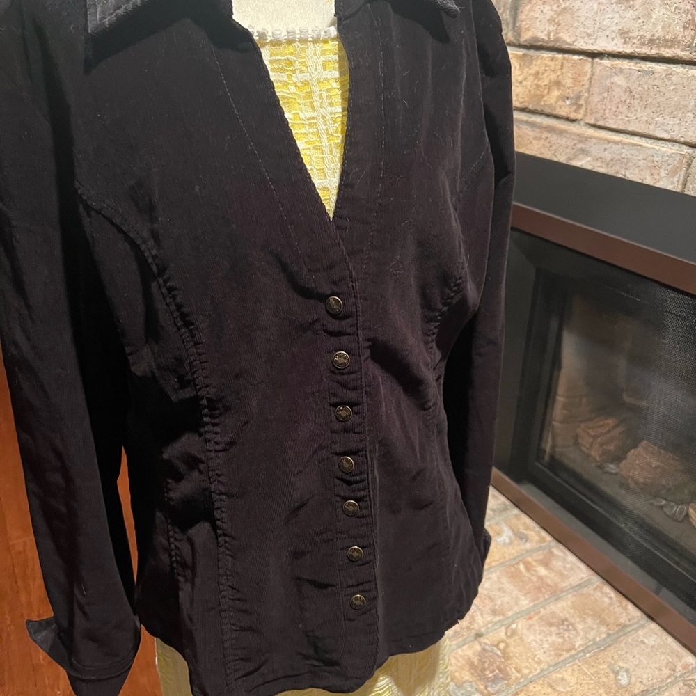 Black Corduroy Jacket - Picture 10 of 11